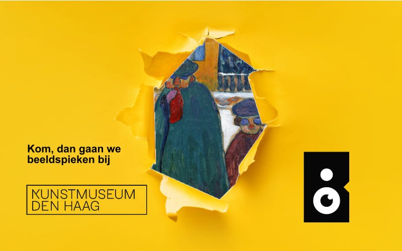 Beeldspieken in het Kunstmuseum Den Haag met een sneakpeak van de Jongens op vastenavond van Gabriele Münter